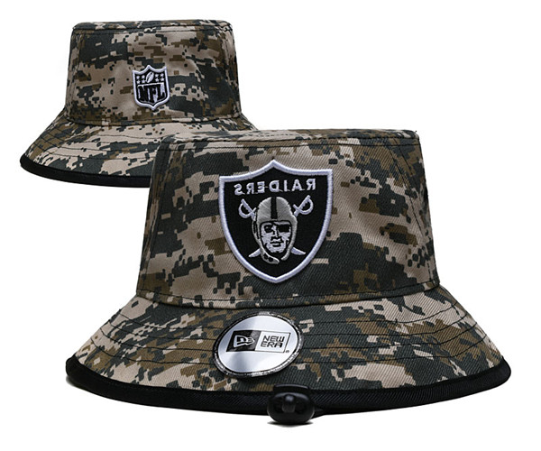 Las Vegas Raiders Stitched Bucket Hats 0116